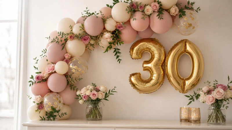 30th Birthday Party Ideas for Her (Chic & Fun Decor)