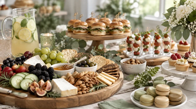 Baby Shower Food Ideas (Easy Finger Food & Grazing Menus)