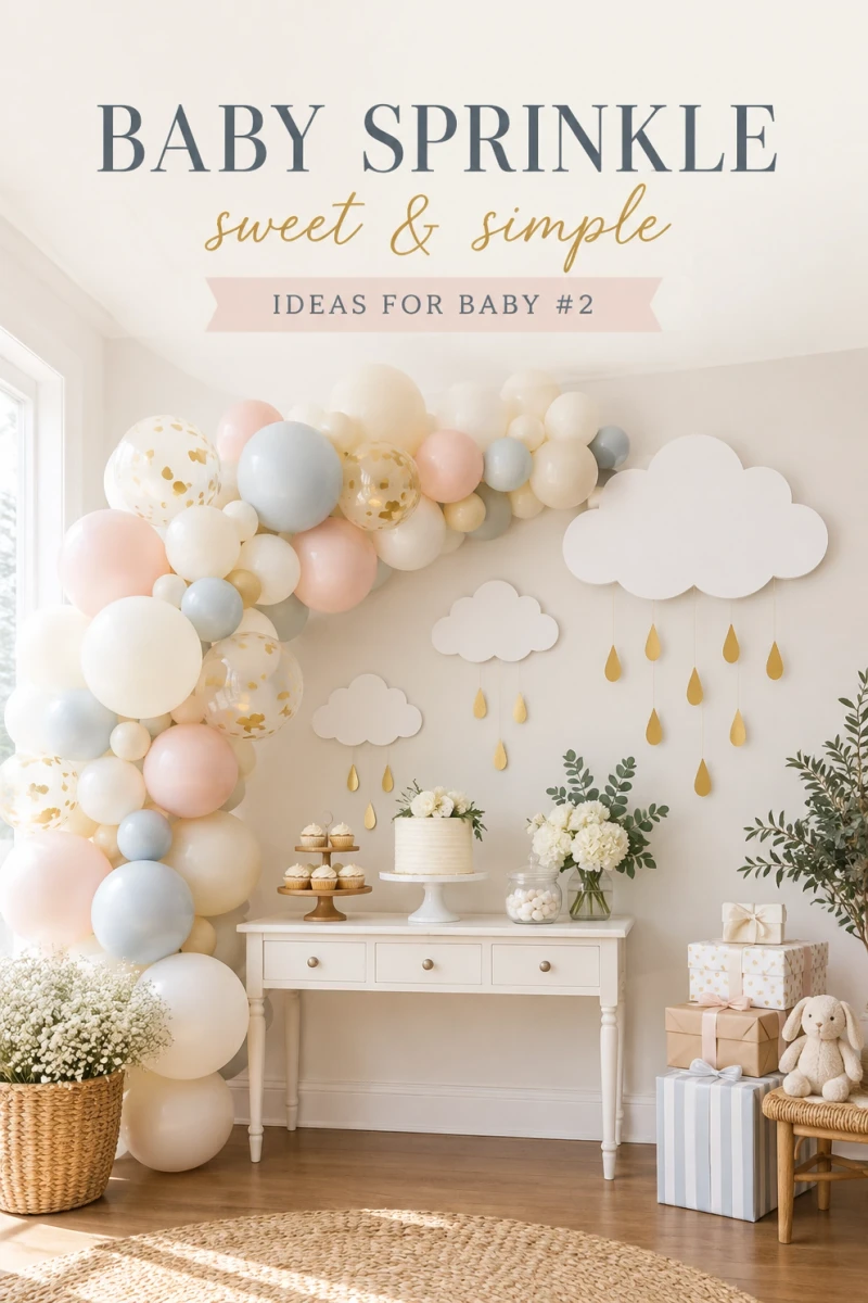 Pin these baby sprinkle ideas for later