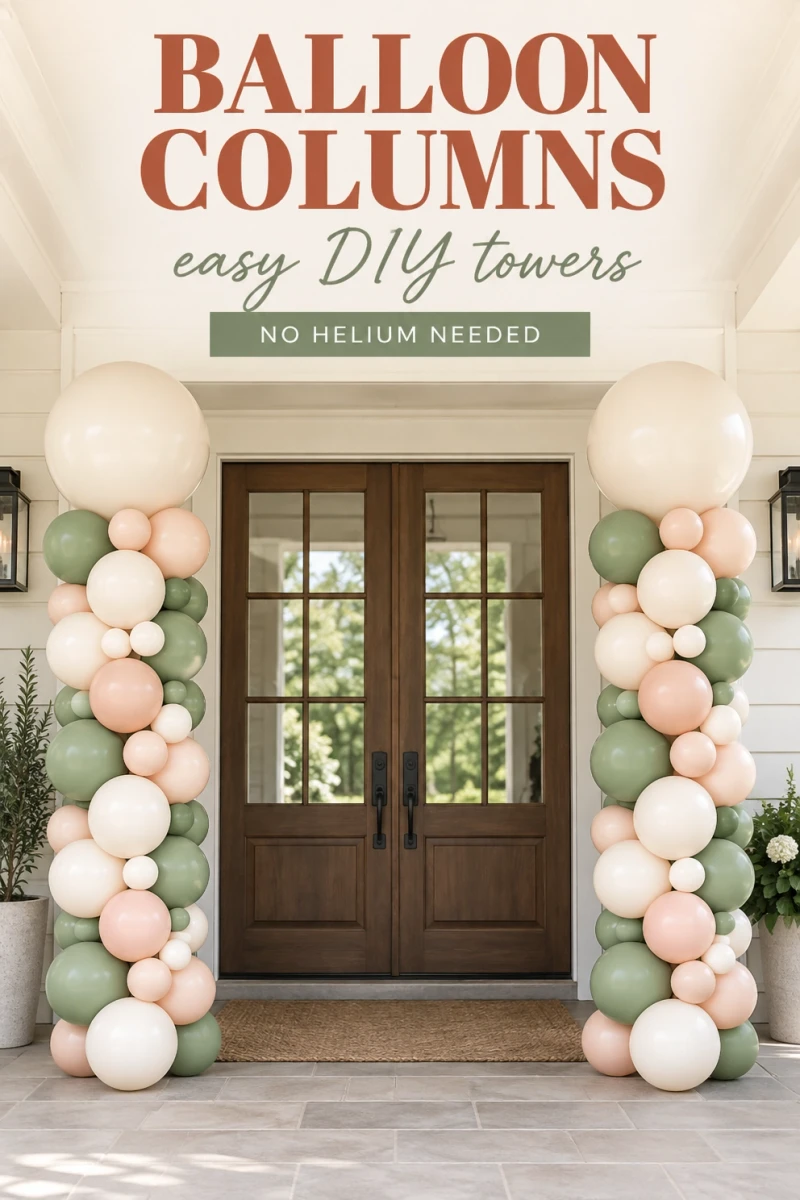 Pin these balloon column ideas for later