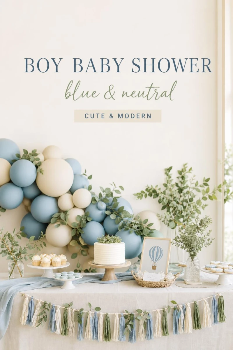 Pin these boy baby shower ideas for later