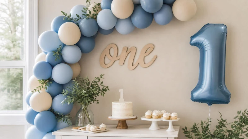 Boy First Birthday Ideas (Cute & Easy Party Decor)