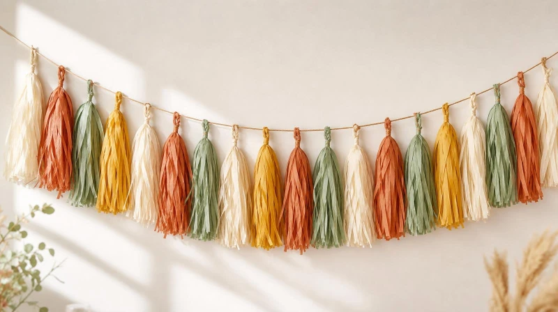 DIY Tassel Garland Tutorial (Easy Step-by-Step Guide)