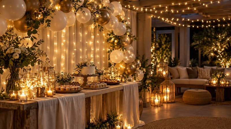 Fairy Light Decoration Ideas (Warm, Magical Party Glow)