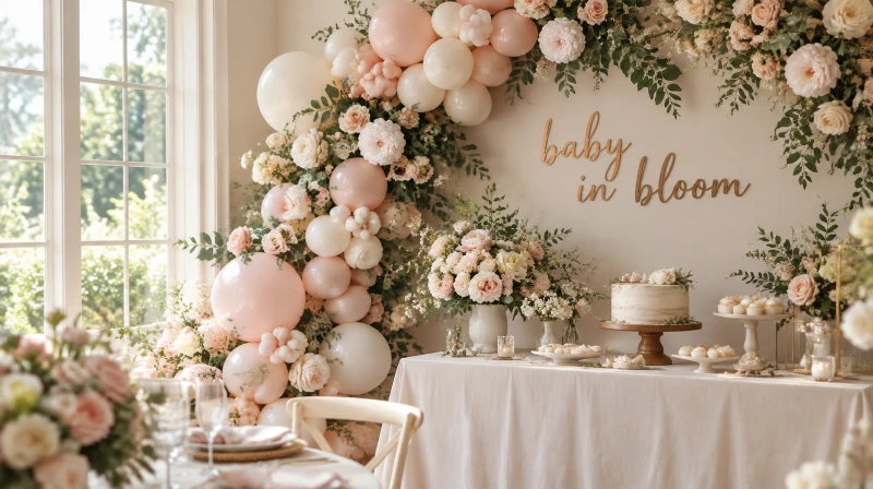 Floral Baby Shower Ideas (Soft, Pretty Blooms & Decor)