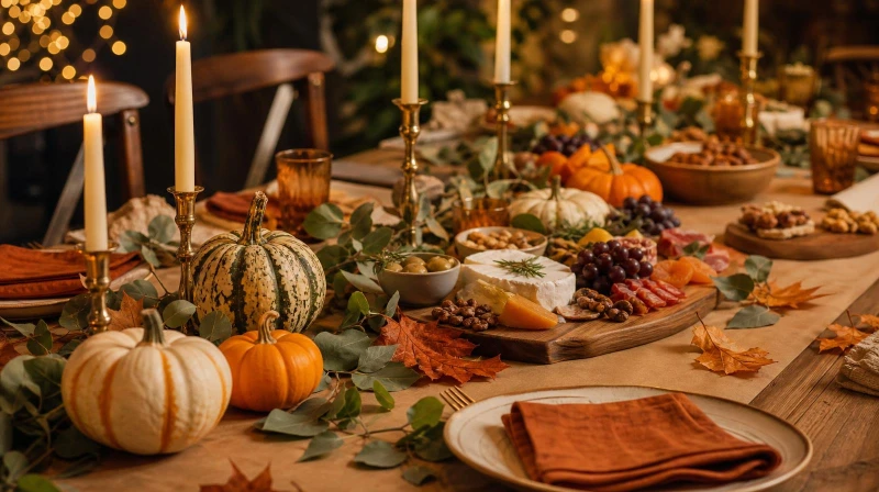 Friendsgiving Ideas (Decor, Table & Menu for a Cozy Gathering)
