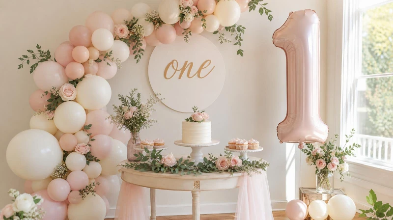 Girl First Birthday Ideas (Sweet & Pretty Party Decor)