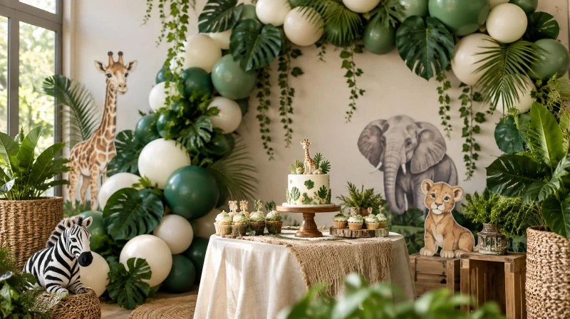 Jungle First Birthday Ideas (Wild & Fun Safari Theme)