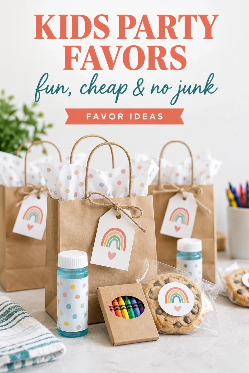 Pin these kids party favor ideas for later