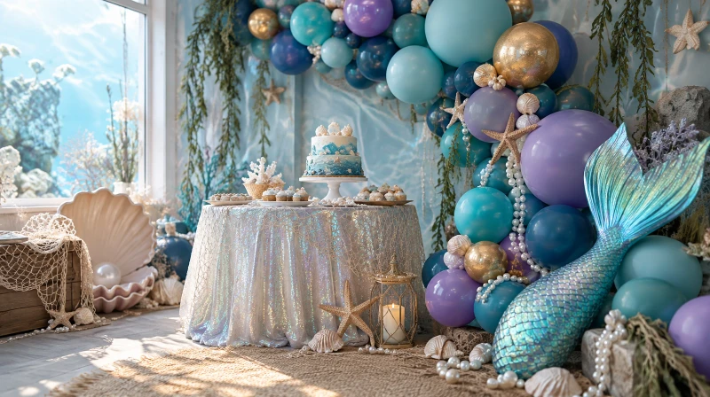 Mermaid Birthday Party Ideas: Magical Under-the-Sea Decor