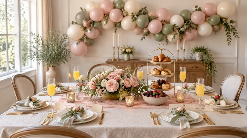 Mother's Day Brunch Ideas (Pretty, Easy Decor & Menu)