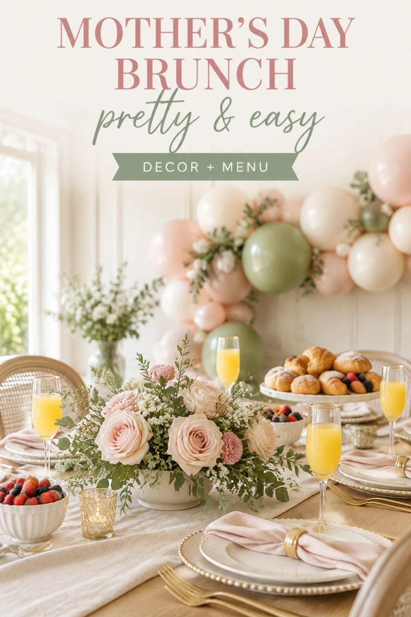 Pin these Mother's Day brunch ideas for later