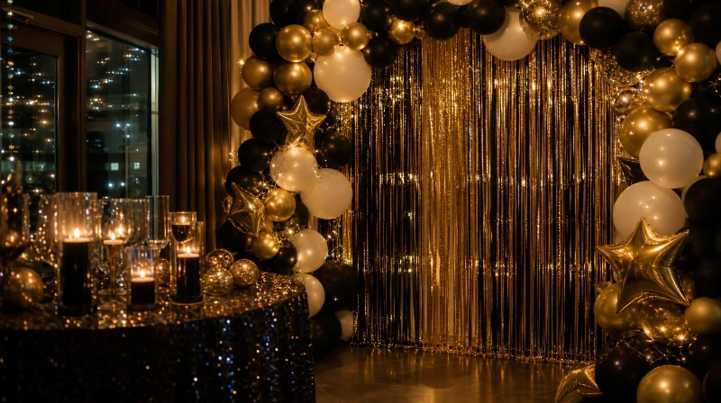 New Year's Eve Party Decorations (Glam & Easy Ideas)