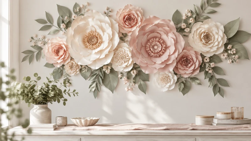 Paper Flower Backdrop DIY (Easy Step-by-Step Guide)