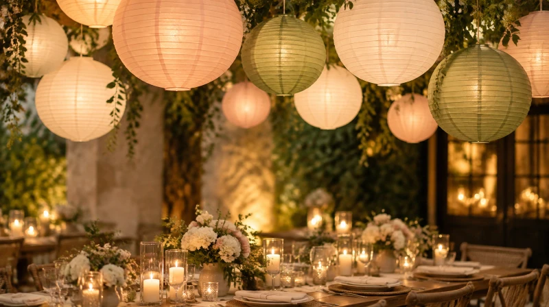 Paper Lantern Decoration Ideas (Pretty, Easy Hanging Decor)