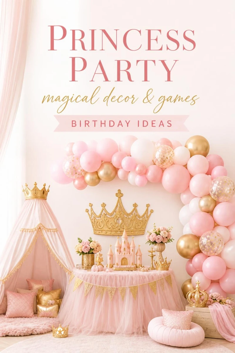 Pin these princess birthday party ideas for later