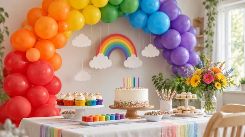 Rainbow Birthday Party Ideas (Bright & Cheerful Decor)