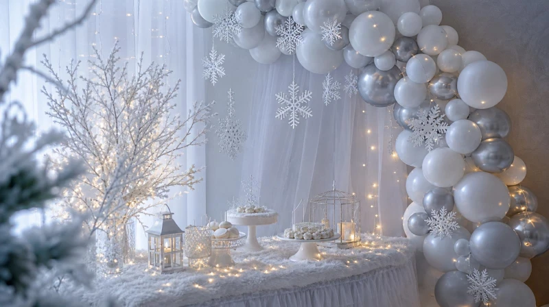Winter Wonderland Party Ideas (Magical Snowy Decor)